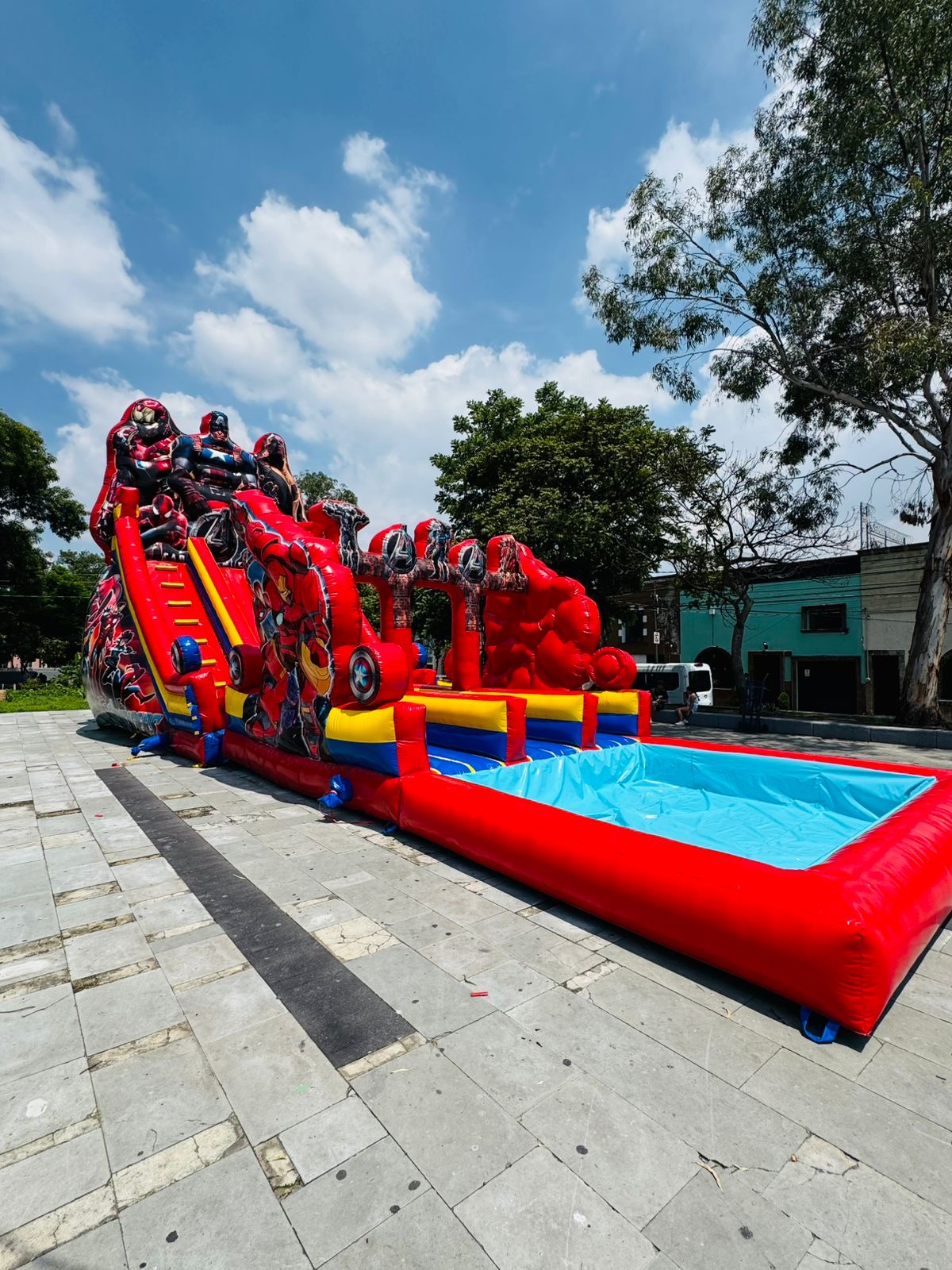 Avengers super slide rental