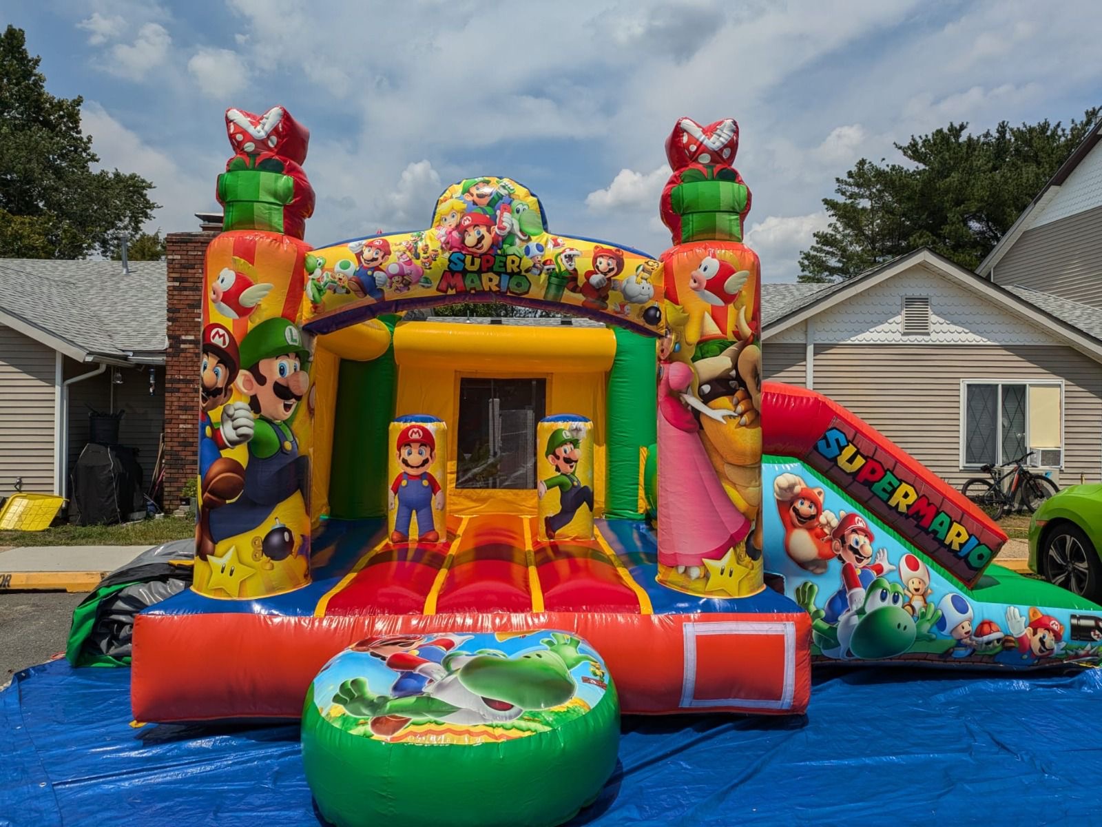 Mario bounce house inflatable